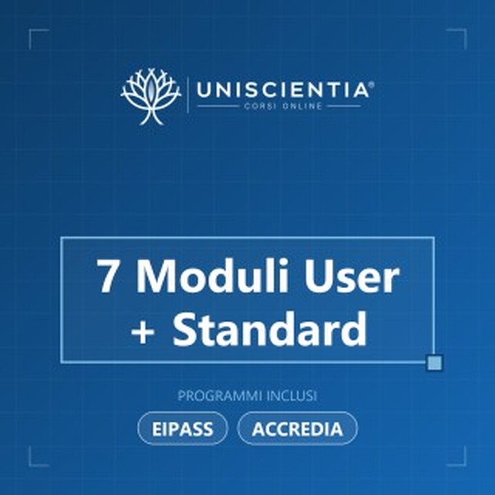 EIPASS 7 Moduli User + Standard Accredia (CIAD) - Bundle ATA
