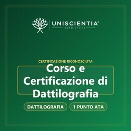Corso e Certificazione di Dattilografia - 1 Punto ATA