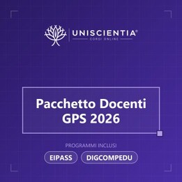 Pacchetto Docenti GPS 2026: DigCompEdu + Standard + 7 Moduli User